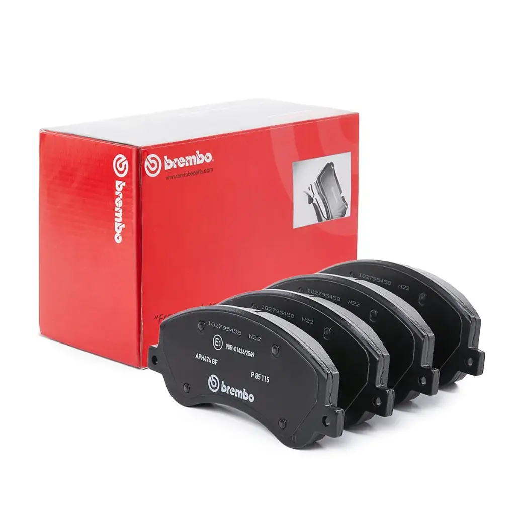 BREMBO P 85 115 JEU DE 4 PLAQUETTES DE FREIN AV