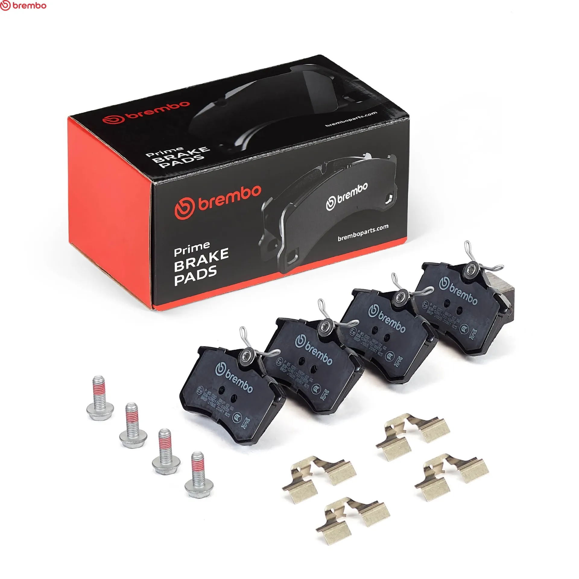 BREMBO P 85 020 JEU DE 4 PLAQUETTES DE FREIN AR