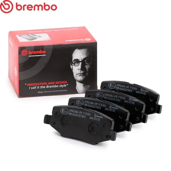 BREMBO P 18 024 JEU DE 4 PLAQUETTES DE FREIN AR