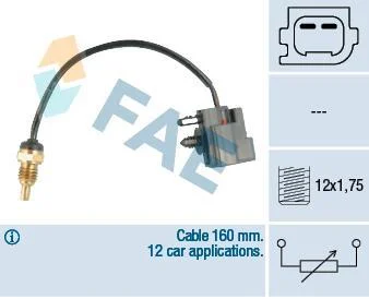 FAE 32426 SONDE DE TEMPERATURE DE LIQUIDE DE REFROIDISSEMENT