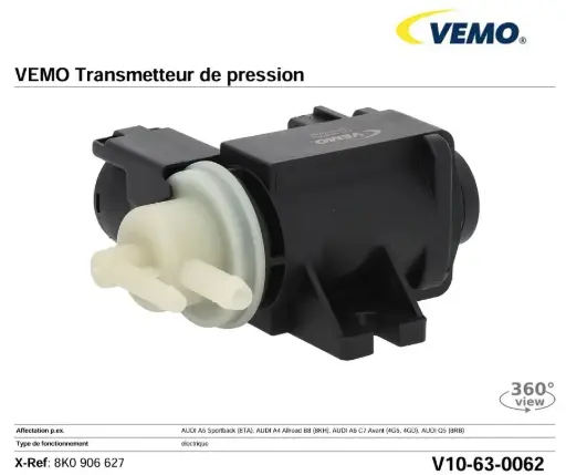 VEMO V10-63-0062 TRANSMETTEUR DE PRESSION